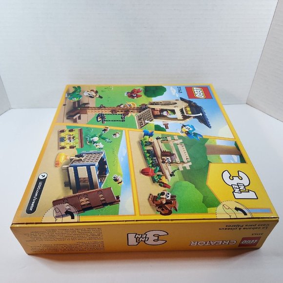 New Sealed Lego 31143 Creator 3 In 1 Birdhouse 476 Pc Block Set Beehive Park - Picture 10 of 11
